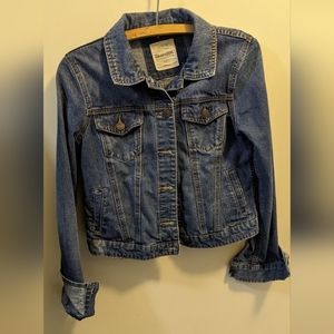 Bluenotes jean jacket, size small, blue